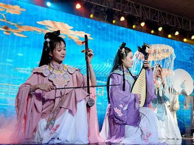 国潮有范 浙江湖州双林举办绫绢文化艺术节